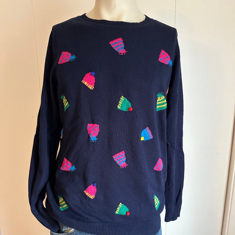 Woman's Winter Themed Sweater L. NWT